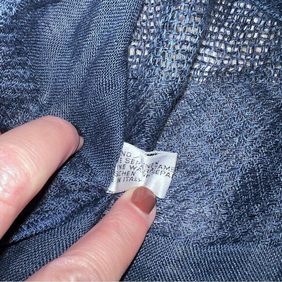 Pure Lino shirt navy - Picture 5 of 8